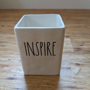 Rae Dunn "Inspire" organizer holder tray for office or bathroom